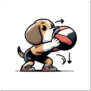 Medball Mastery: Beagle's CrossFit Challenge Posters and Art